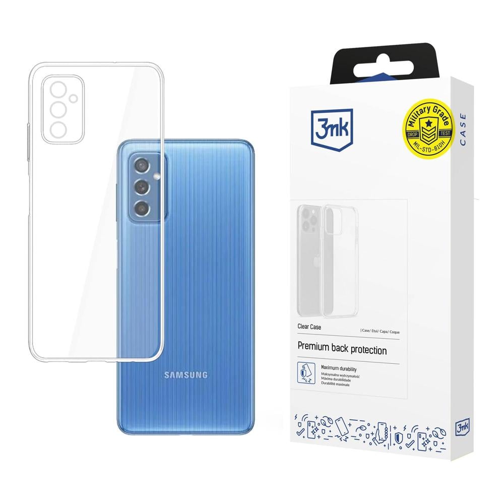 3MK Clear Back Cover Σιλικόνης 1.2mm Διάφανο (Galaxy M52)