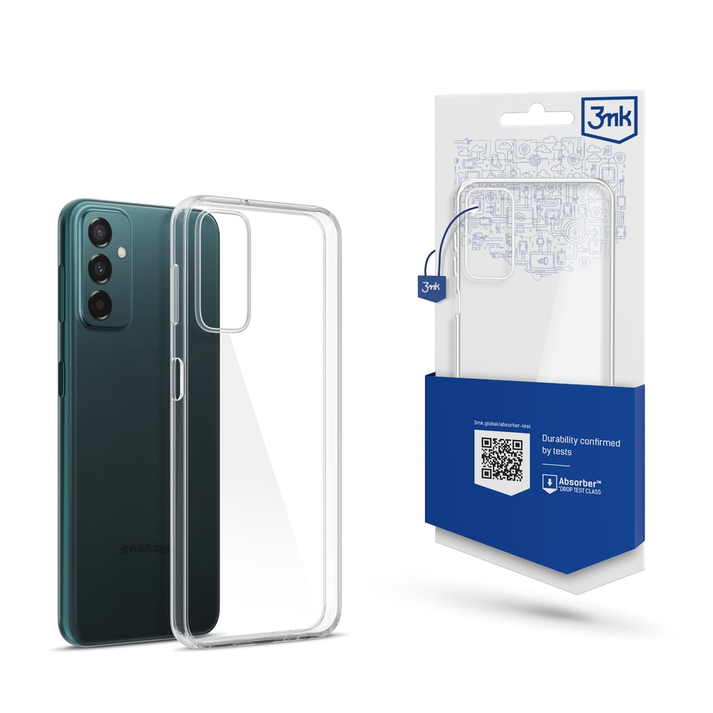 3MK Clear Back Cover Σιλικόνης 1.2mm Διάφανο (Galaxy M23)
