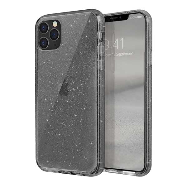 Uniq LifePro Tinsel Back Cover Πλαστικό Black / Vapor Smoke (iPhone 11 Pro Max)