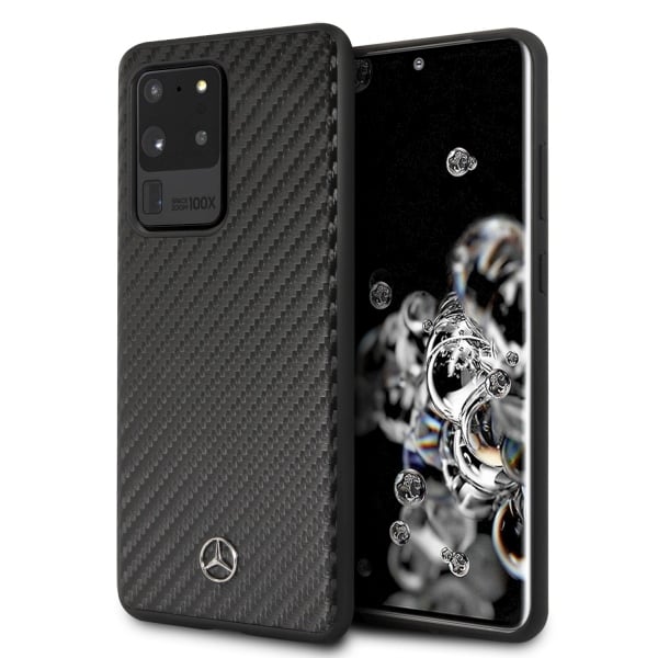 Mercedes-Benz Dynamic Line Back Cover Πλαστικό Μαύρο (Galaxy S20 Ultra)