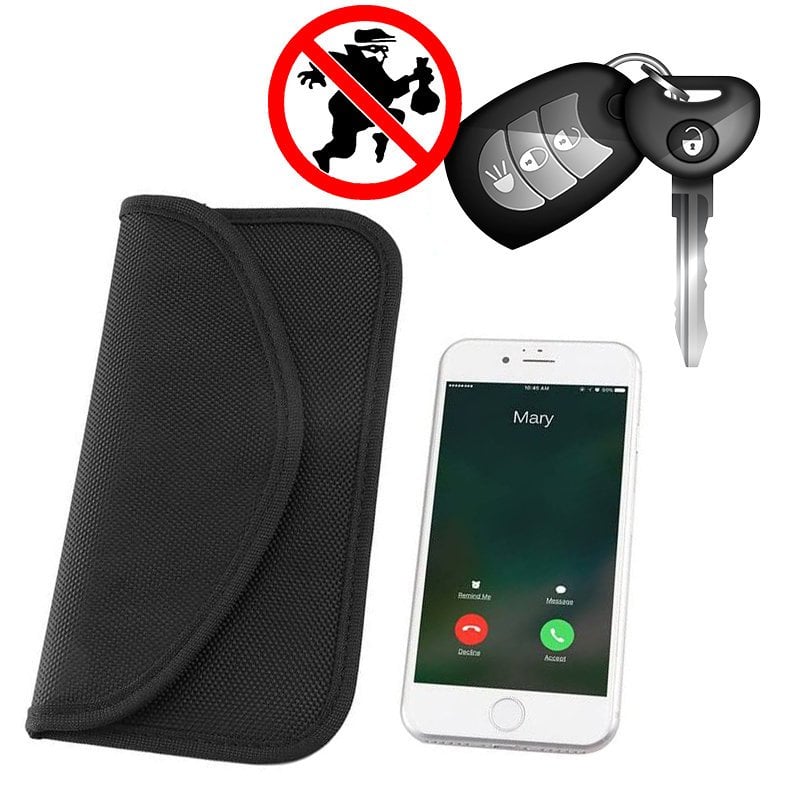Hurtel Blocking Faraday Box 20x11cm Sock & Pouch Μαύρο