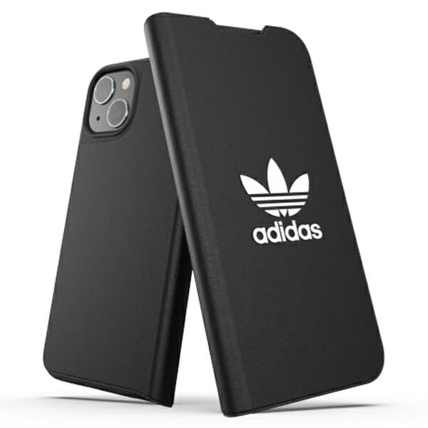 adidas Basic Booklet Case Δερματίνης Black/White (iPhone 13) 47086