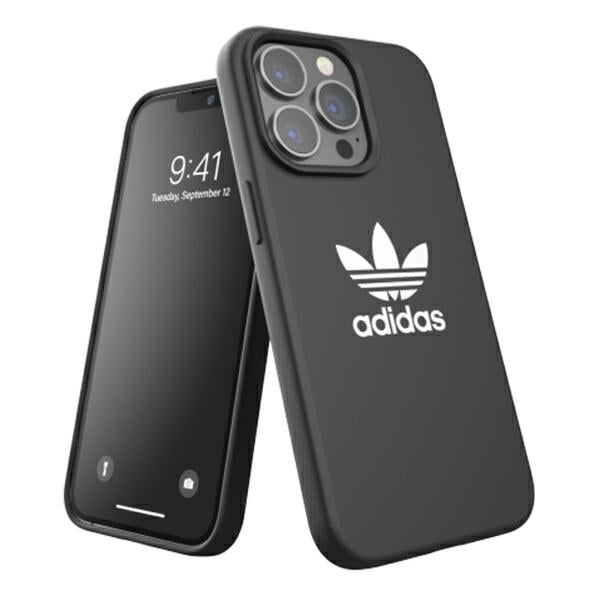 adidas Back Cover Σιλικόνης Μαύρο (iPhone 13 Pro)