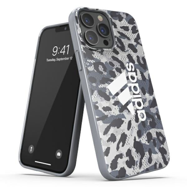 adidas Adidas Or Snap Case Leopard Back Cover Σιλικόνης Leopard Gray (iPhone 13 Pro)