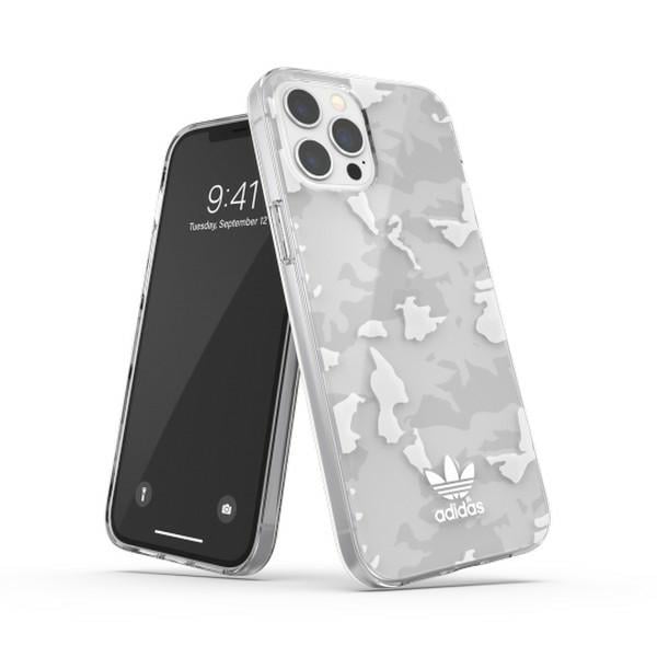 adidas SnapCase Camo Back Cover Σιλικόνης Διάφανο/Λευκό (iPhone 12 Pro Max)