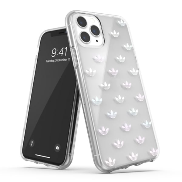 adidas SnapCase ENTRY Back Cover Σιλικόνης Ασημί (iPhone 12 / 12 Pro)