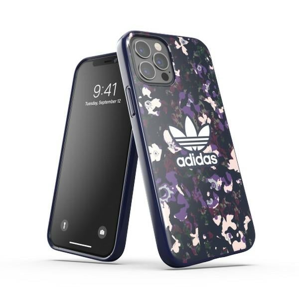 adidas SnapCase Graphic Back Cover Σιλικόνης Lilac (iPhone 12 / 12 Pro)
