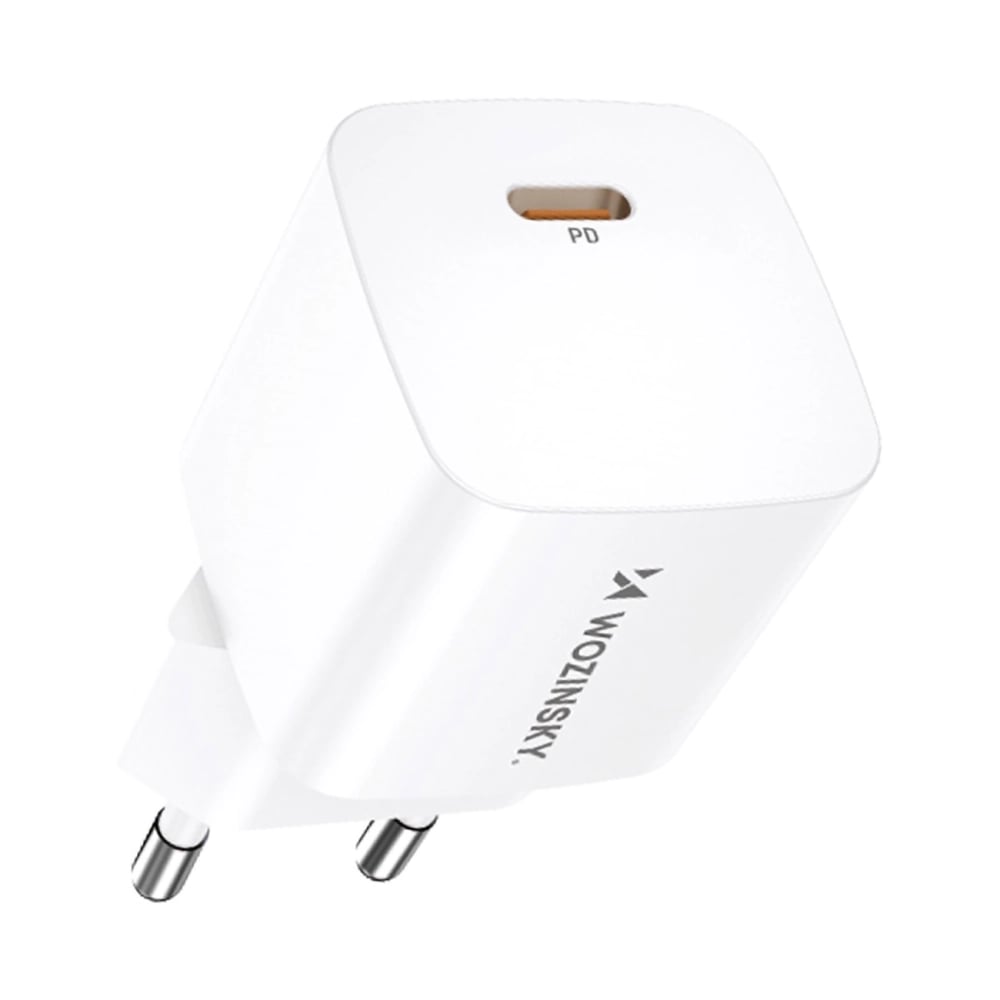 Wozinsky Φορτιστής Χωρίς Καλώδιο με Θύρα USB-C 20W Power Delivery Λευκός (CMWCS)