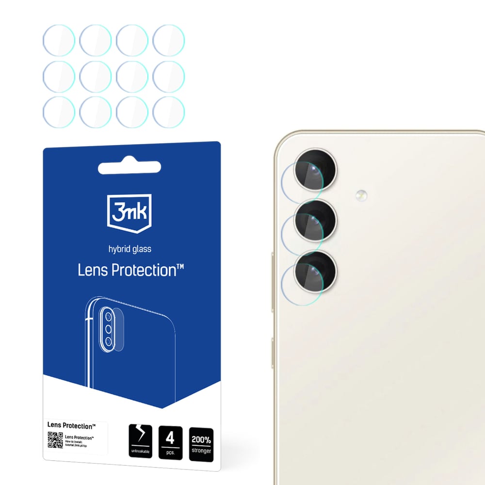 3MK Lens Protection 0.16mm Tempered Glass 4τμχ (Galaxy S24+)