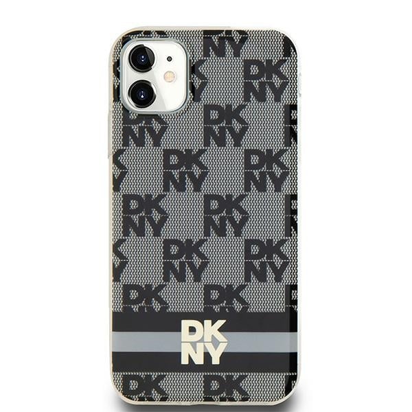 DKNY Pattern Back Cover Πλαστικό Μαύρο (iPhone 11, iPhone XR) DKHMN61HCPTSK