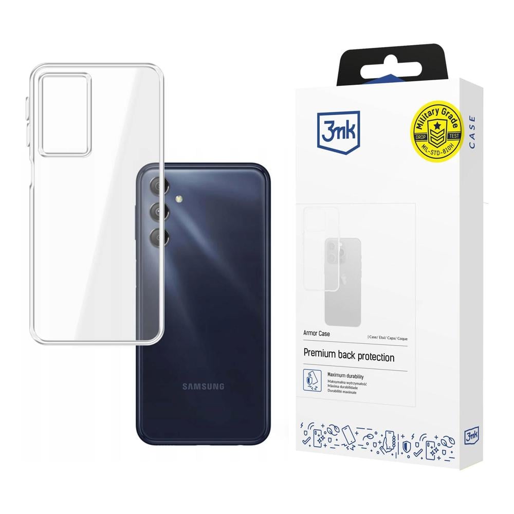 3MK Galaxy Back Cover Μεταλλικό 1.5mm Διάφανο (Samsung Galaxy M34 5G)