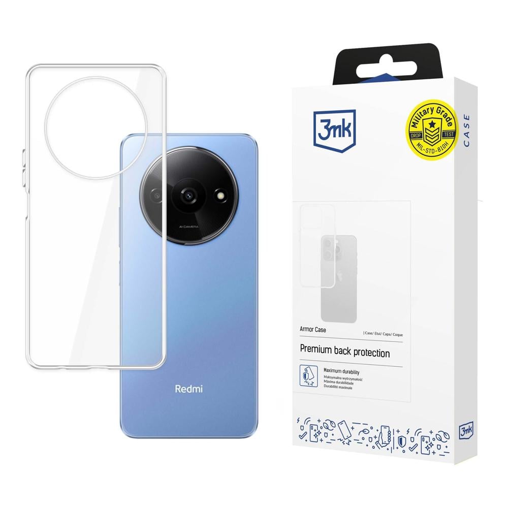 3MK Armor Case Back Cover Σιλικόνης / Πλαστικό Διάφανο (Redmi A3)