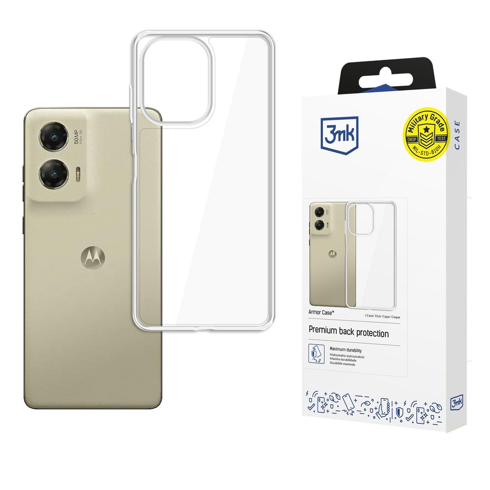 3MK Moto G Back Cover Μεταλλικό Διάφανο (Motorola Moto G Stylus 2024)