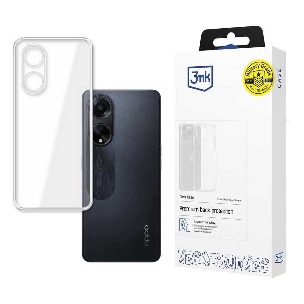 3MK Clear Case Back Cover Πλαστικό Διάφανο (Oppo A98)
