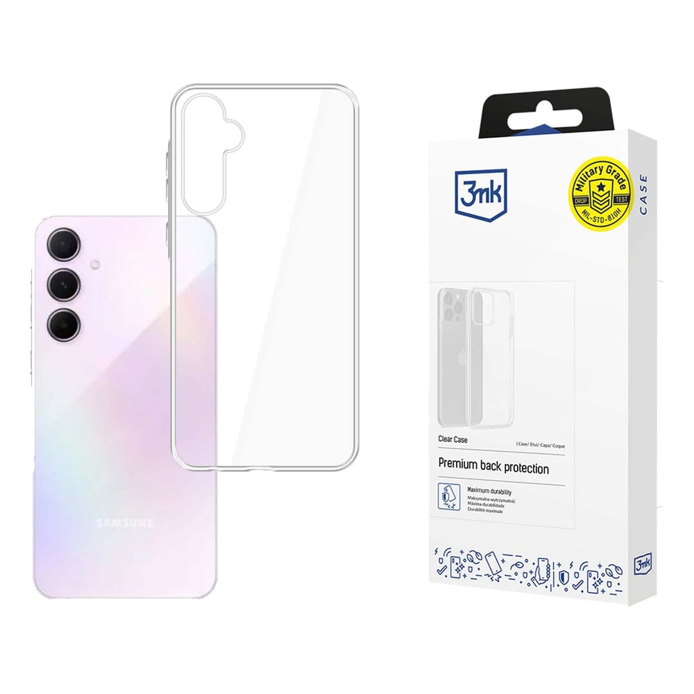 3MK Clear Back Cover Πλαστικό Διάφανο (Samsung Galaxy M35 5G)
