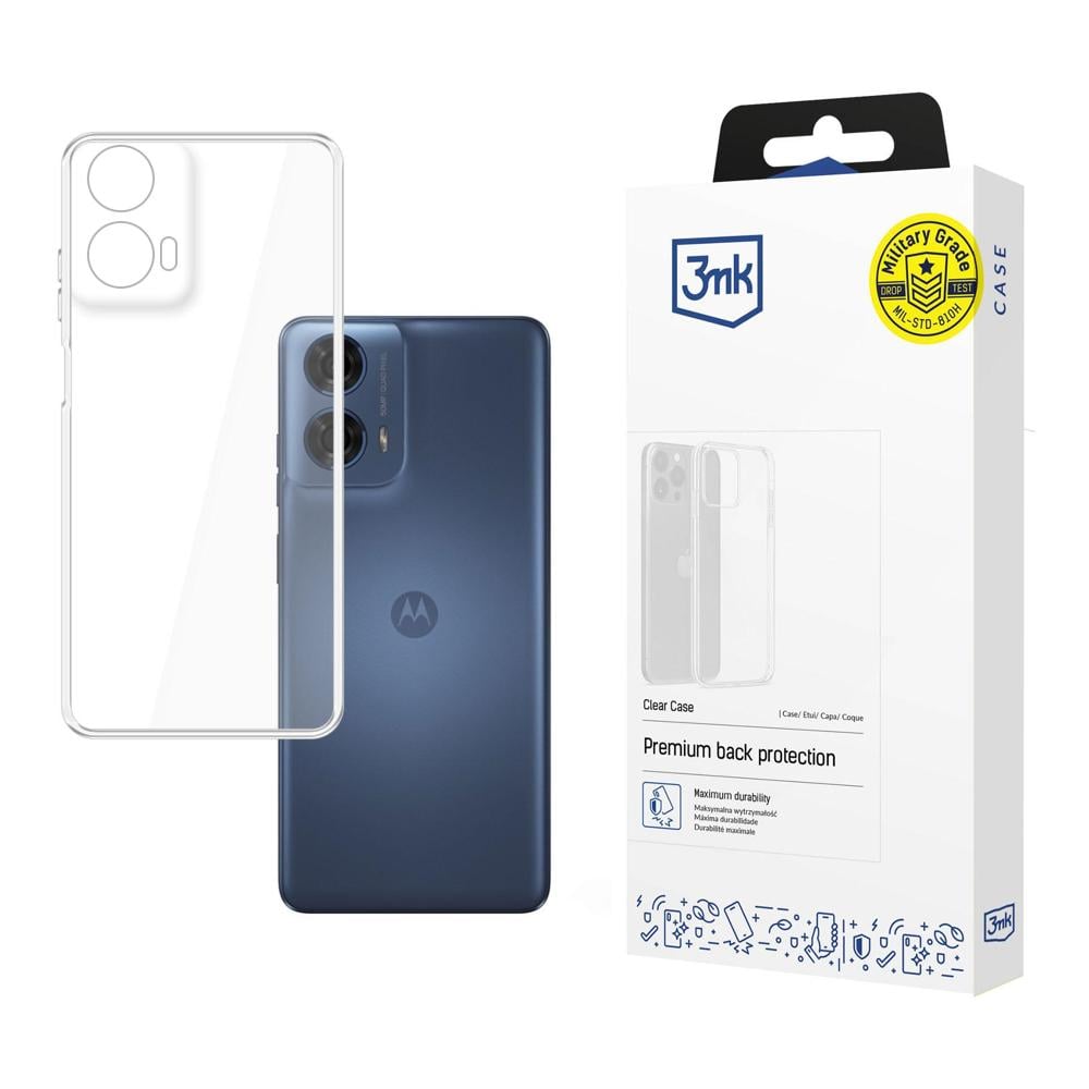 3MK Clear Back Cover Πλαστικό Διάφανο (Motorola Moto G24 Power)