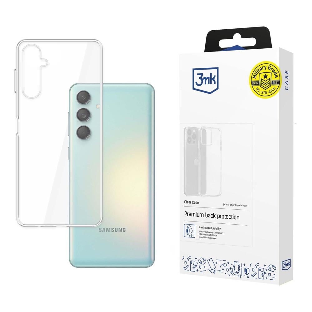 3MK Clear Back Cover Πλαστικό Διάφανο (Galaxy M55)