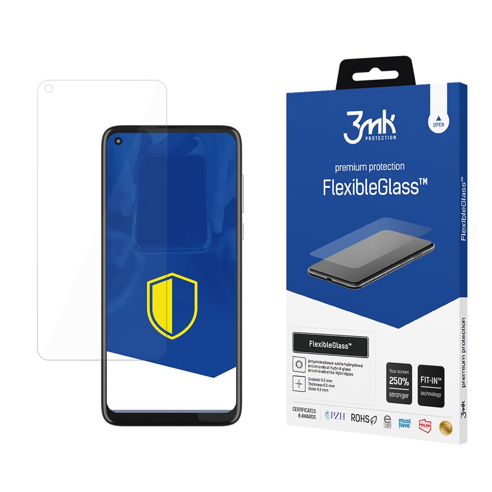 3MK FlexibleGlass Tempered Glass (Moto G8)