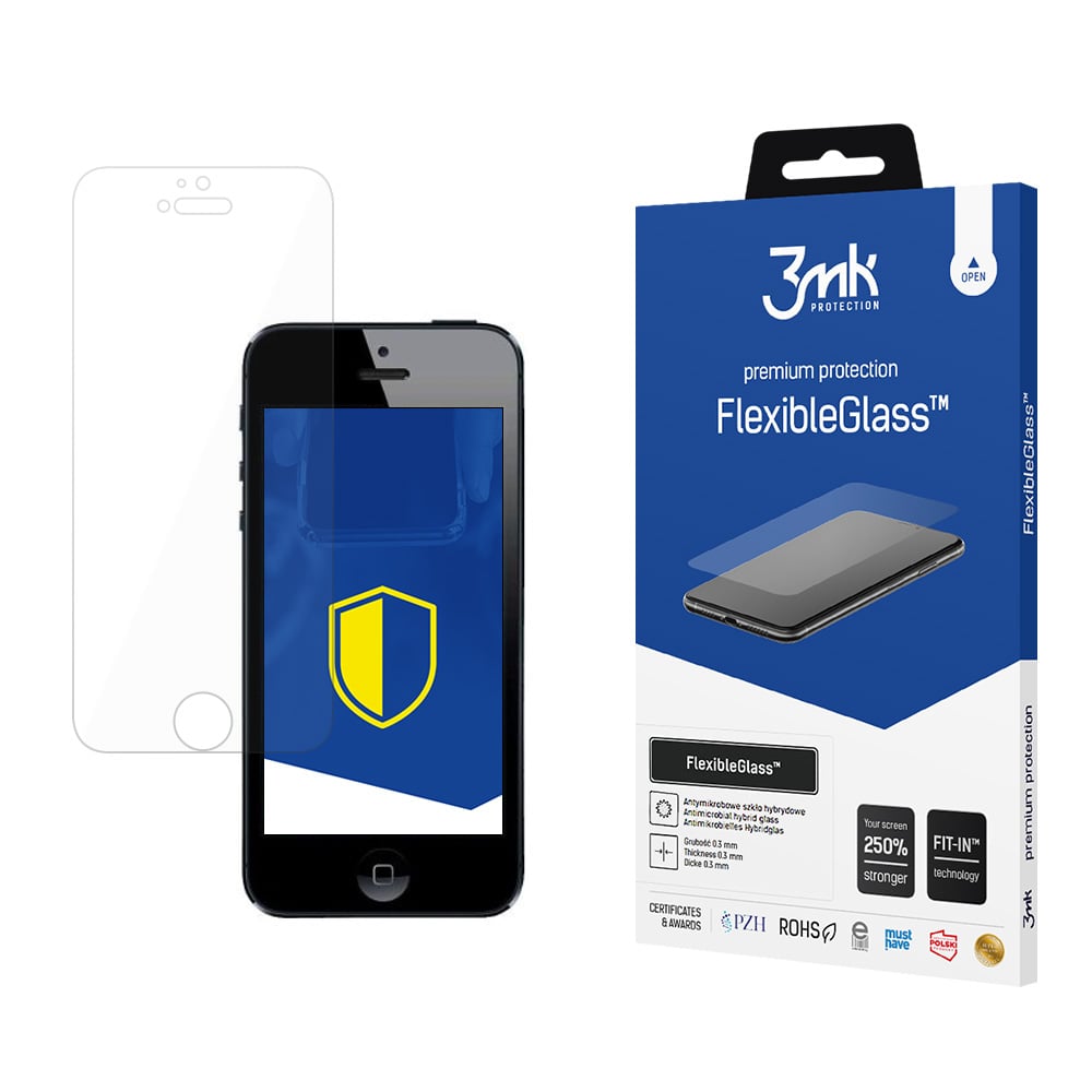 3MK Flexibleglass Ceramic Tempered Glass (iPhone 5 / 5s / SE)