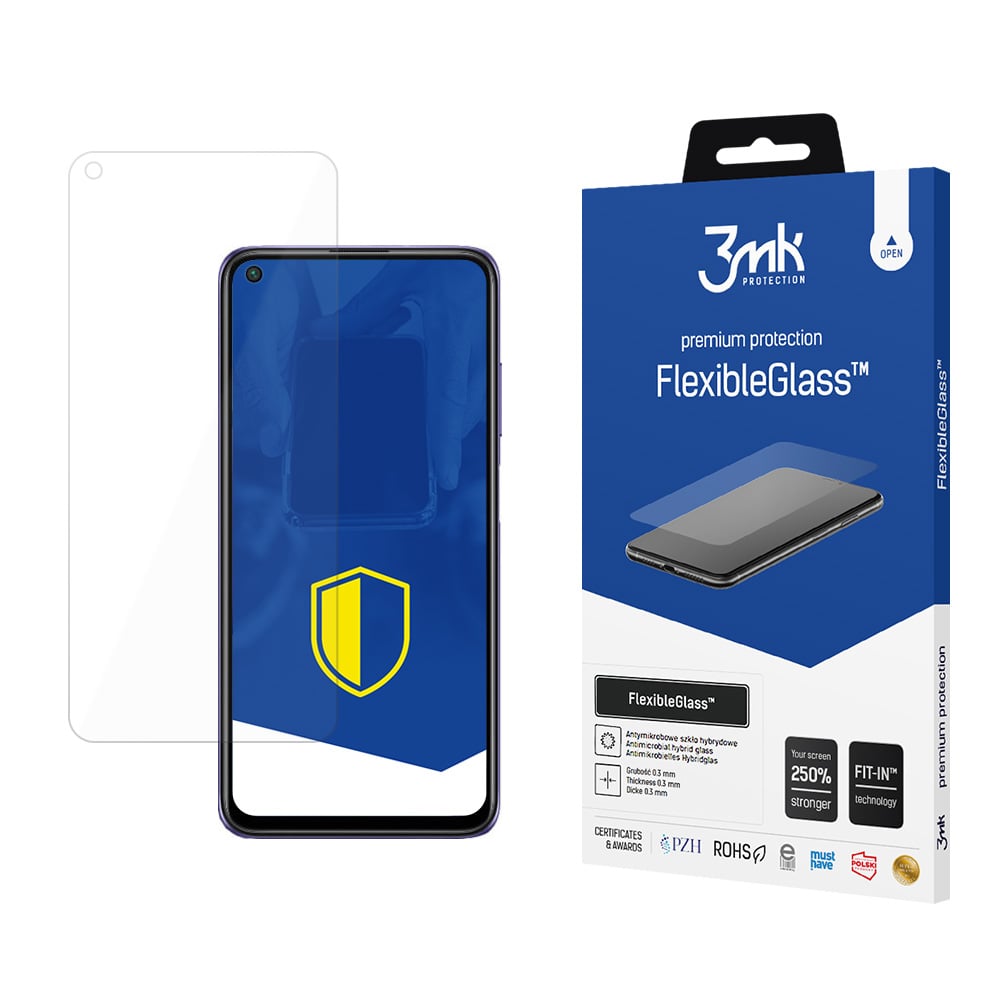 3MK Premium Flexible 7h Ceramic Tempered Glass (Redmi Note 9T)