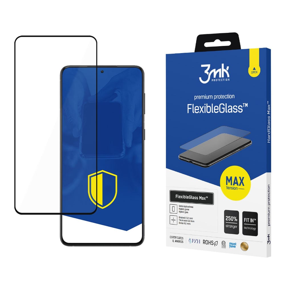 3MK FlexibleGlass Max Ceramic Full Face Tempered Glass (Galaxy S21+ 5G)