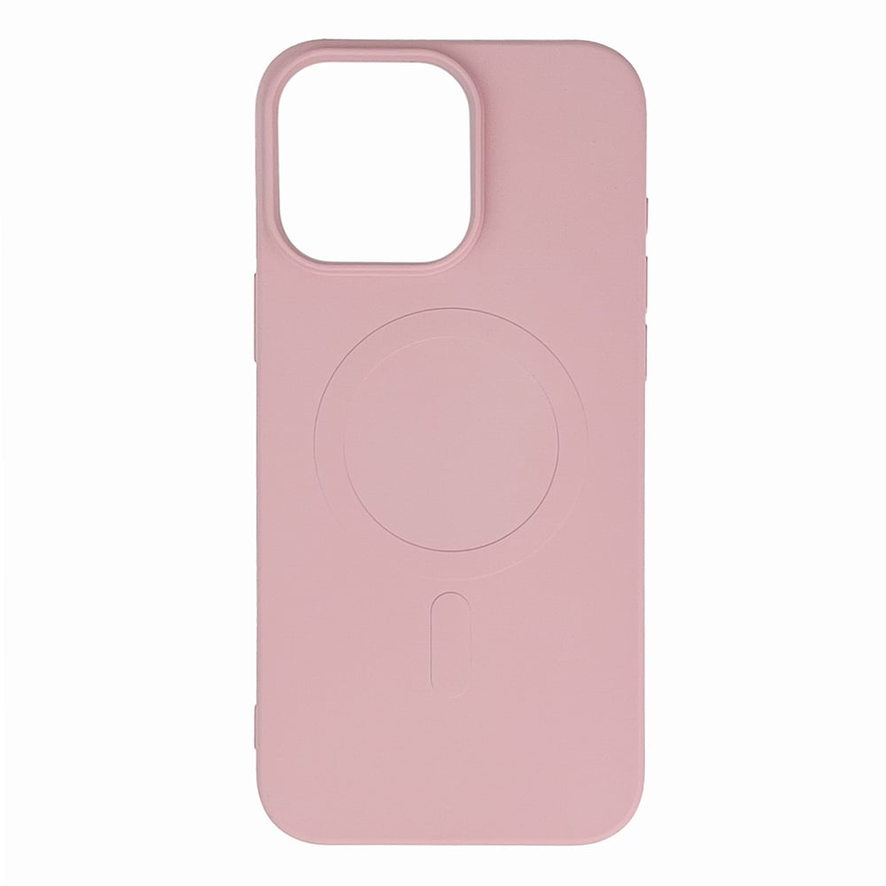 Liquid Silicone Case Magsafe Iphone 16 Pro Light Pink