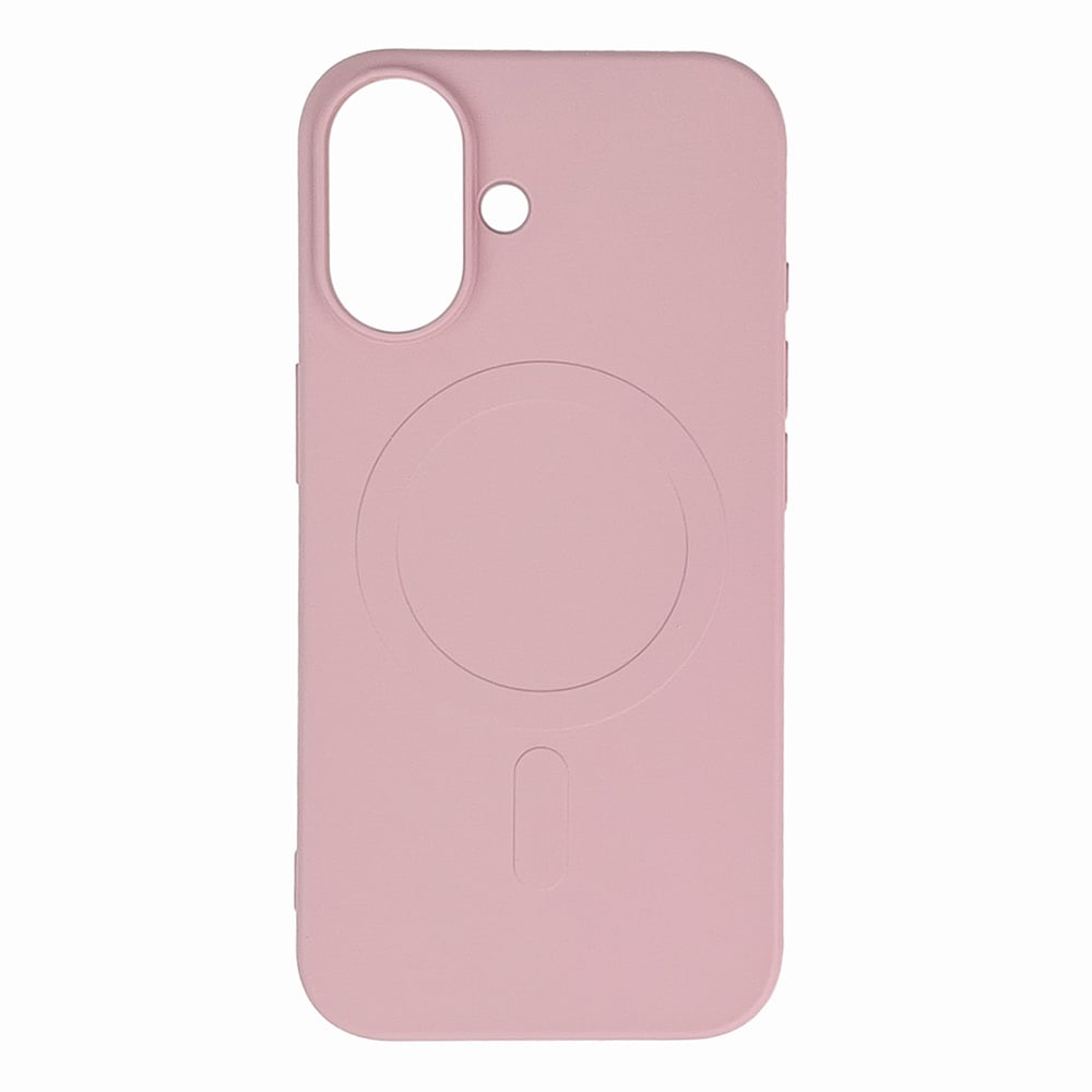 Liquid Silicone Case Magsafe Iphone 16 Plus Light Pink