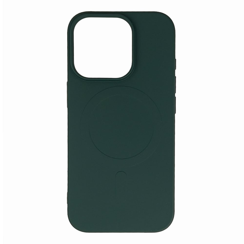 Liquid Silicone Case Magsafe Iphone 16 Pro Dark Green
