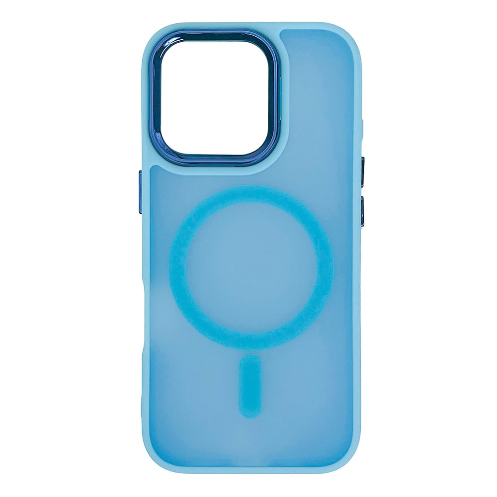 Magnetic Collection Magsafe Case Iphone 16 Pro Light Blue