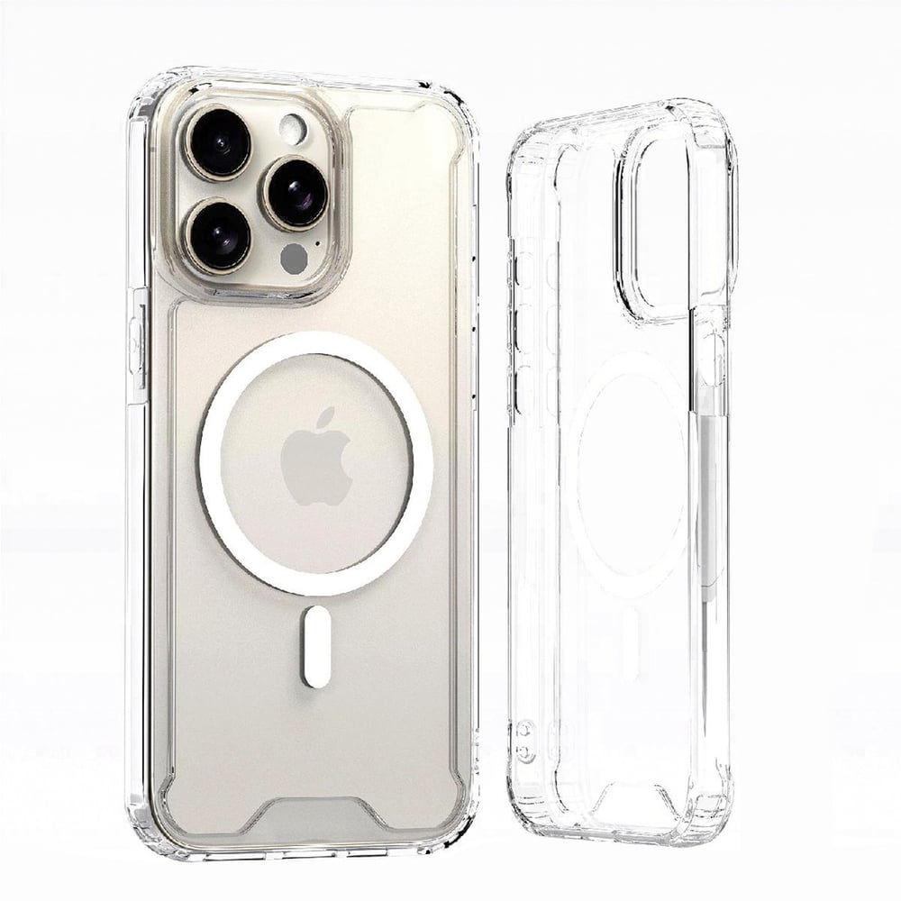 Clear Corner Case Magsafe Iphone 16 Plus Transparent
