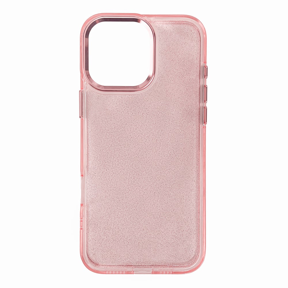 Glitter Case Iphone 16 Pro Max Pink Glitter