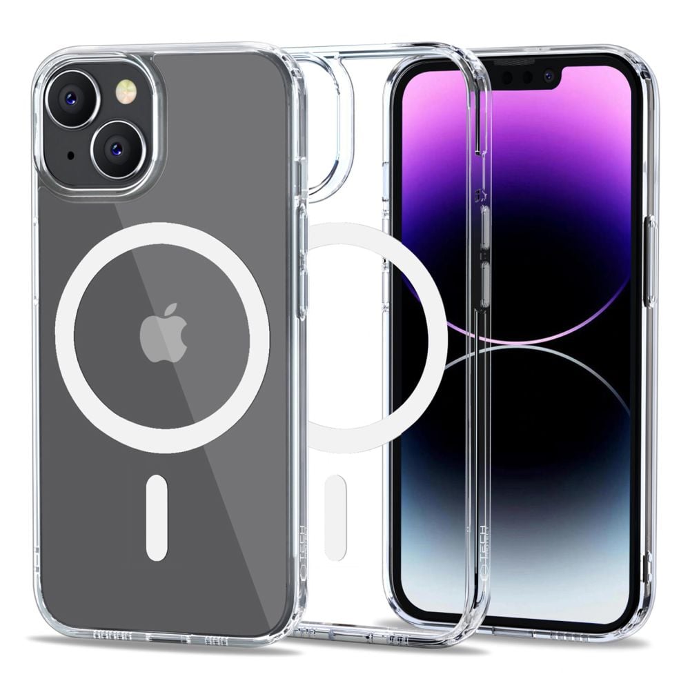 Tech-Protect Flexair Hybrid Magsafe Back Cover Σιλικόνης Διάφανο (iPhone 14)