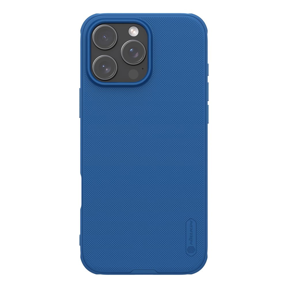 Nillkin Super Frosted Shield Pro Back Cover Πλαστικό / Σιλικόνης 0.5mm Αδιάβροχο Μπλε (iPhone 16 Pro)