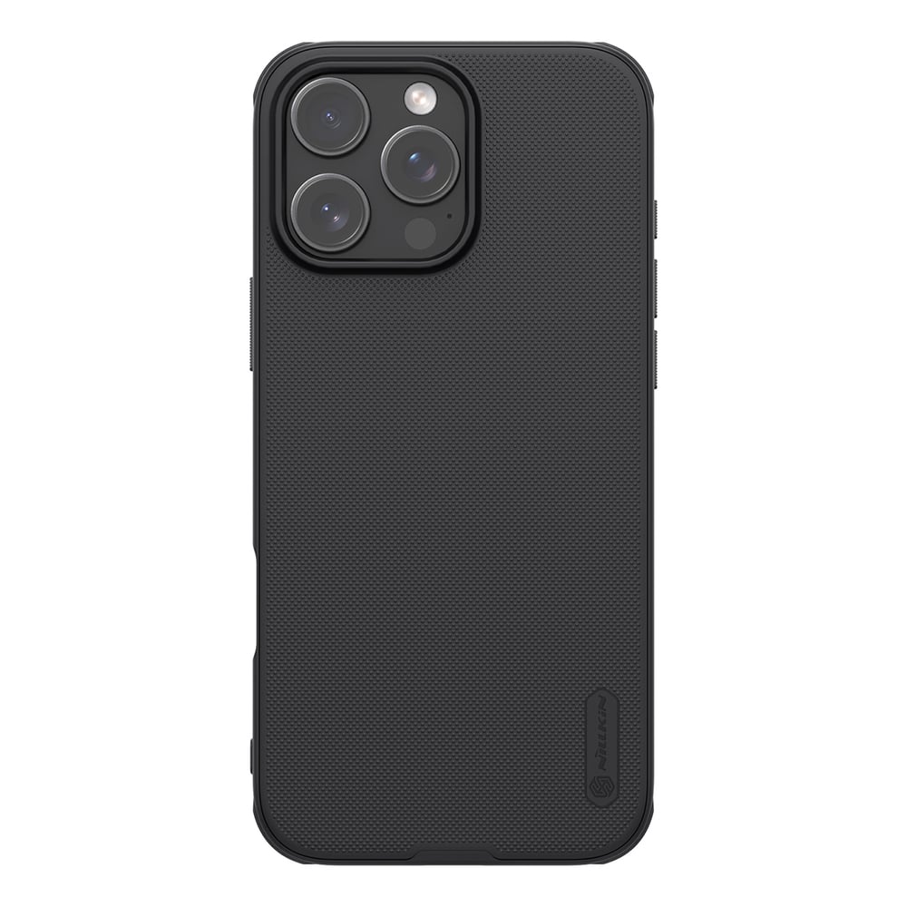 Nillkin Super Frosted Shield Pro Back Cover Tempered Glass 0.5mm Αδιάβροχο Μαύρο (iPhone 16 Pro)