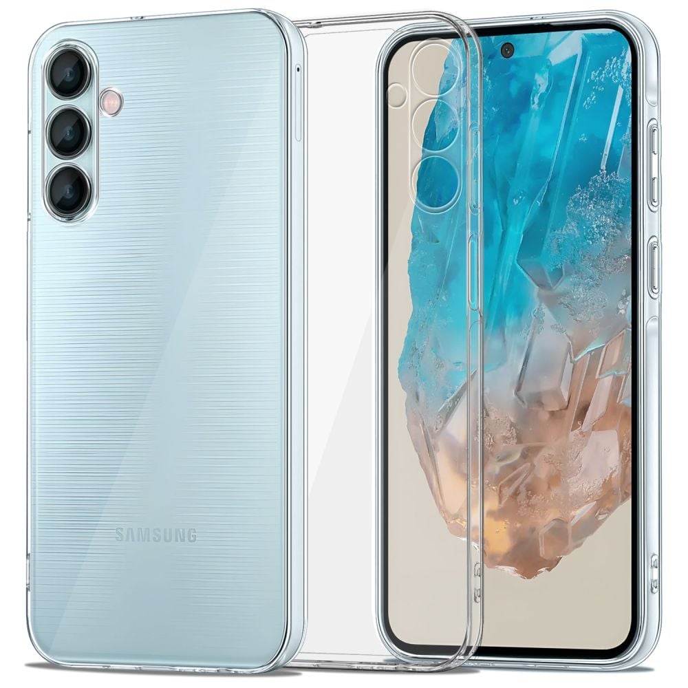 Tech-Protect FlexAir Back Cover Tempered Glass Διάφανο (Samsung Galaxy M35)