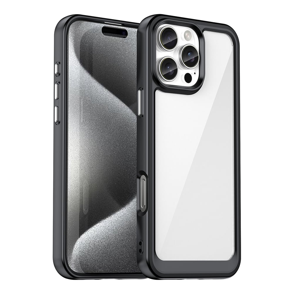 Hurtel Back Cover Σιλικόνης / Πλαστικό Μαύρο (iPhone 16 Pro)