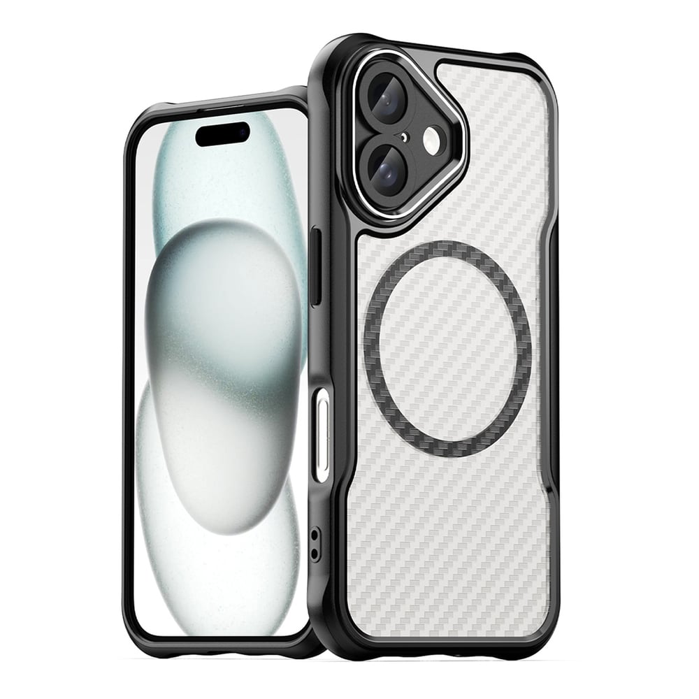 Hurtel Back Cover Σιλικόνης Μαύρο (iPhone 16)