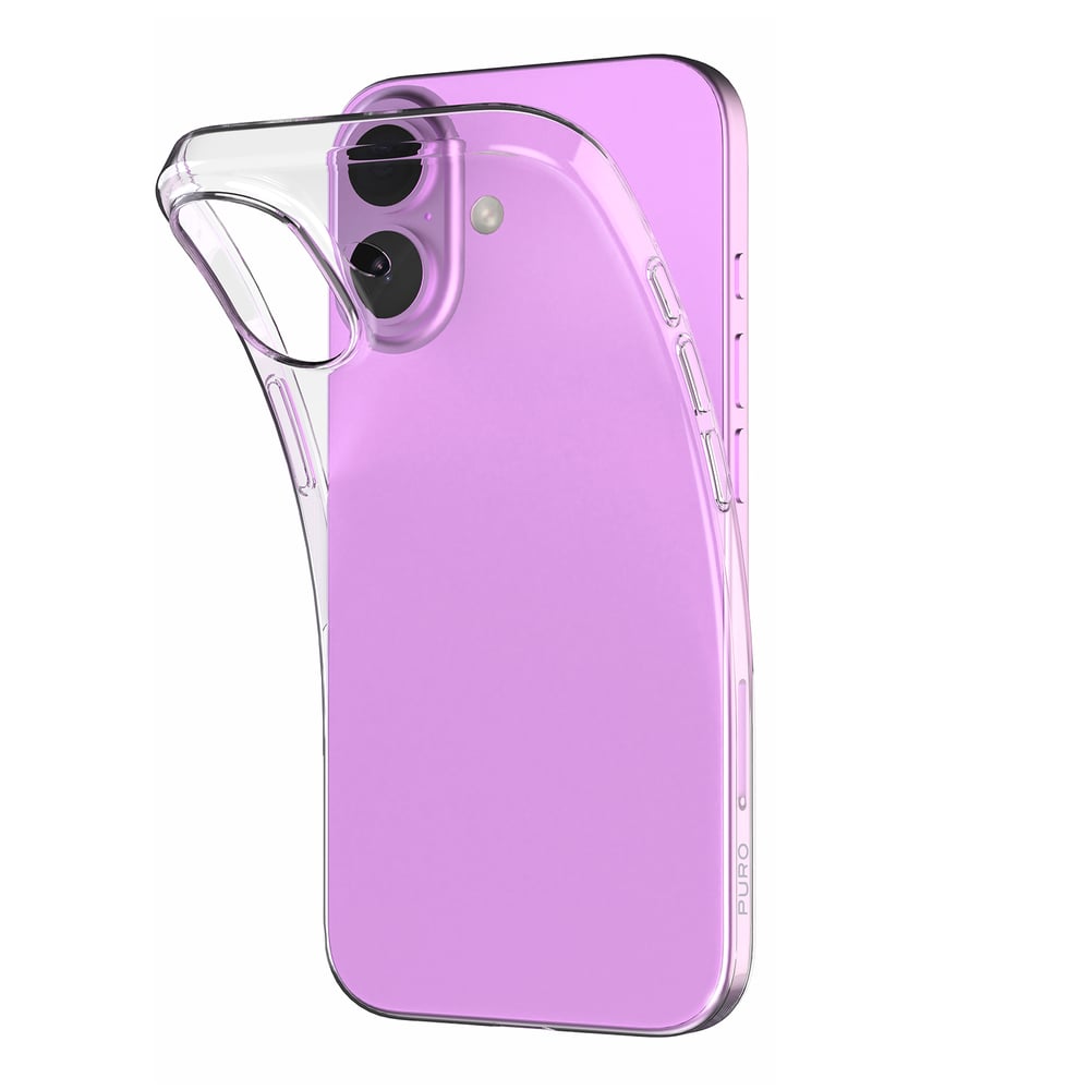 Puro Back Cover Σιλικόνης Ροζ (iPhone 16 Plus)