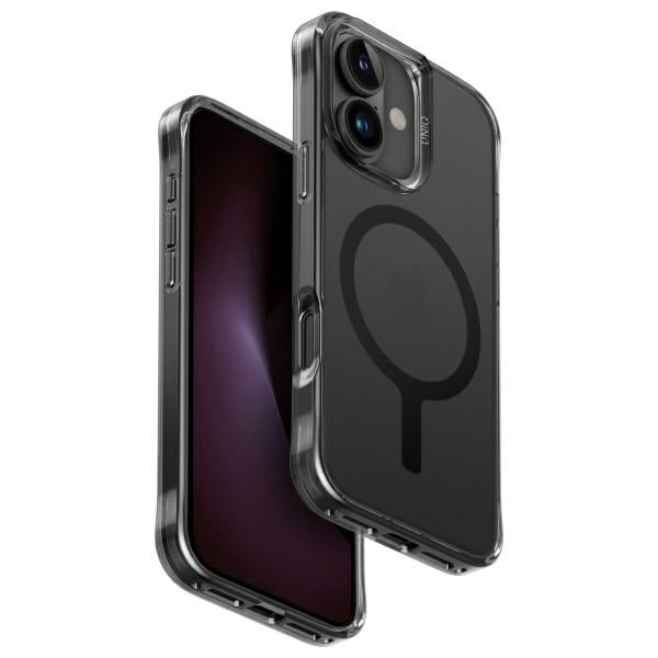 Uniq Back Cover Σιλικόνης Μαύρο (iPhone 16)