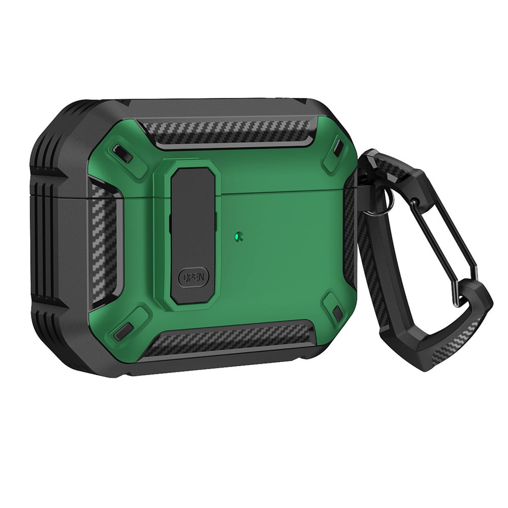 Hurtel Case Θήκη με Γάντζο σε Πράσινο χρώμα για Apple AirPods 4