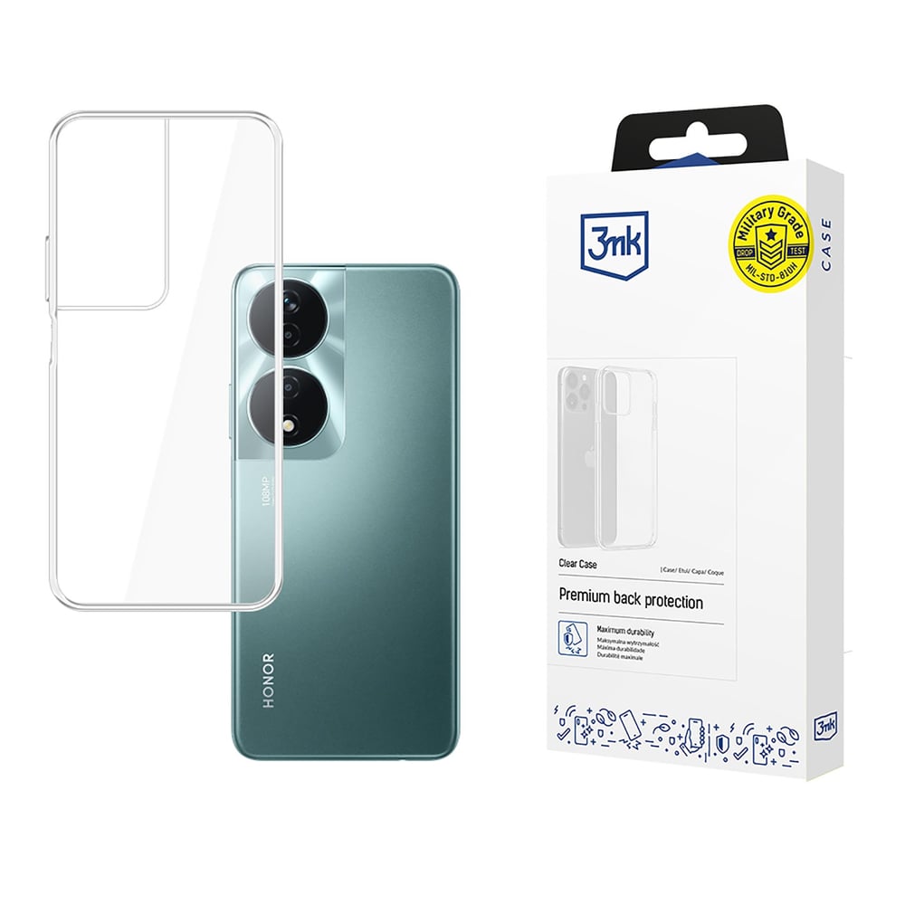 3MK Back Cover Tempered Glass Διάφανο (Honor 90 Smart)
