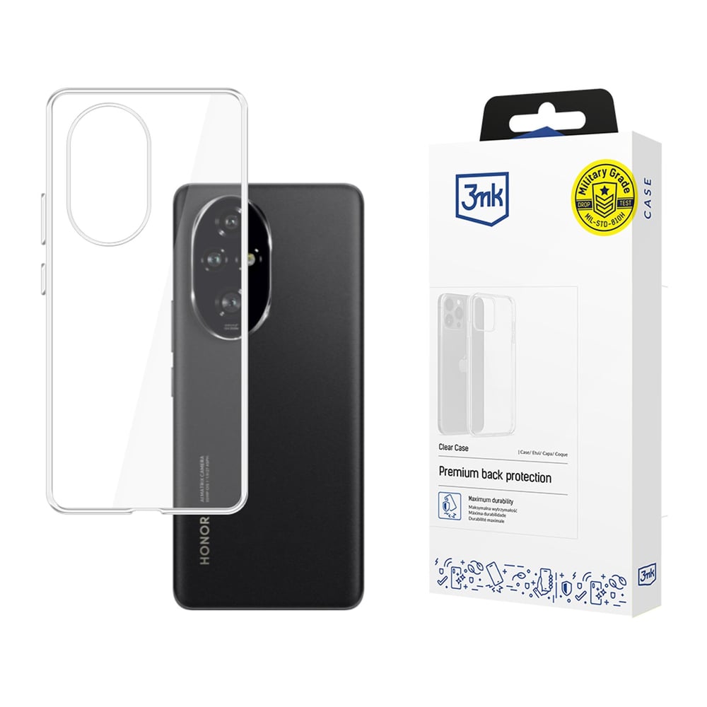 3MK Clear Back Cover Πλαστικό Διάφανο (Honor 200 Pro)