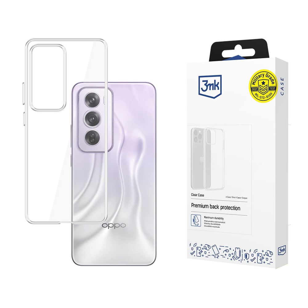 3MK Clear Back Cover Πλαστικό Διάφανο (Xiaomi 12 ProRealme 12 Pro)