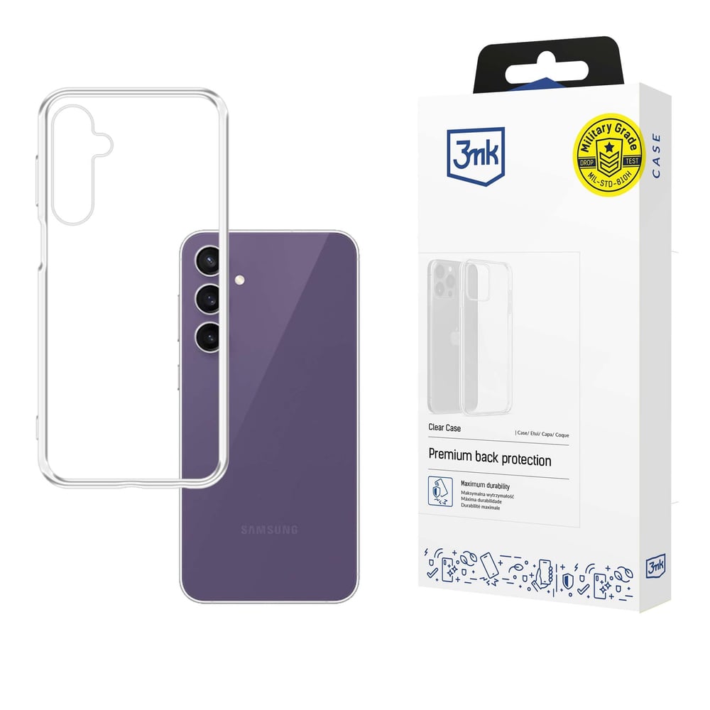 3MK Clear Back Cover Πλαστικό 1.2mm Διάφανο (Galaxy S24 FE)