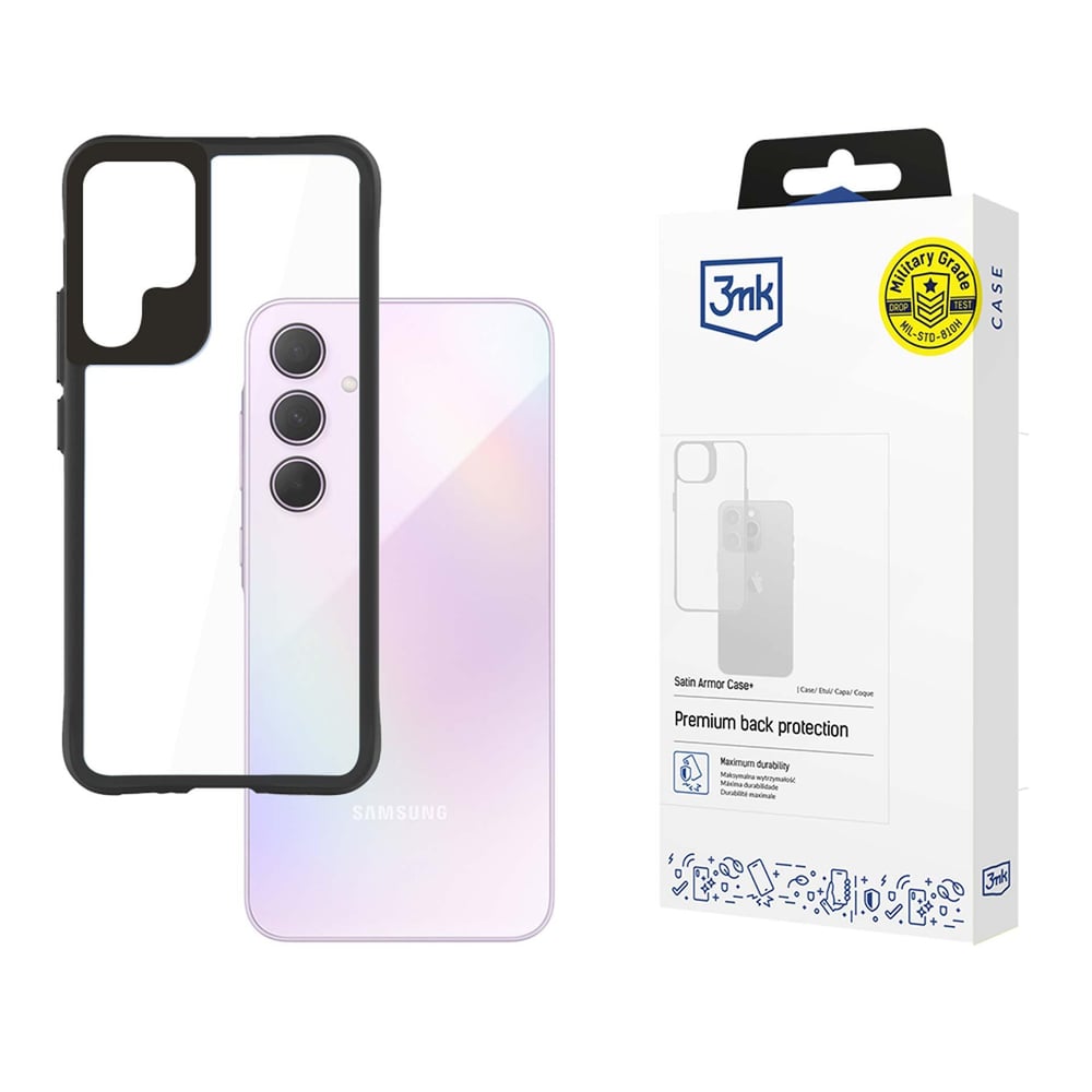 3MK Satin Armor Back Cover Μεταλλικό Καφέ (Galaxy A35)