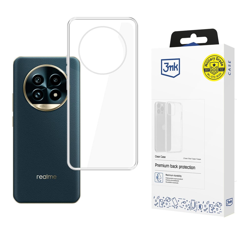 3MK Clear Case Back Cover Πλαστικό Διάφανο (Realme 13 Pro / 13 Pro+)