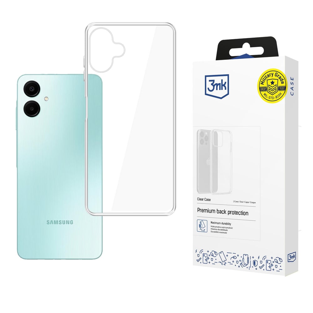 3MK Clear Back Cover Πλαστικό Διάφανο (Samsung Galaxy A06 - 3mk)