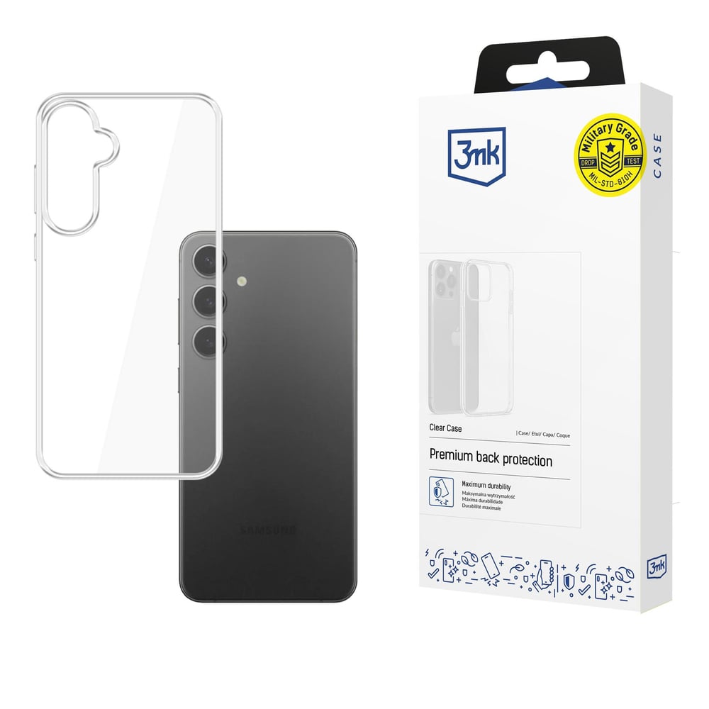 3MK Clear Back Cover Πλαστικό 2mm Διάφανο (Samsung Galaxy S25+)