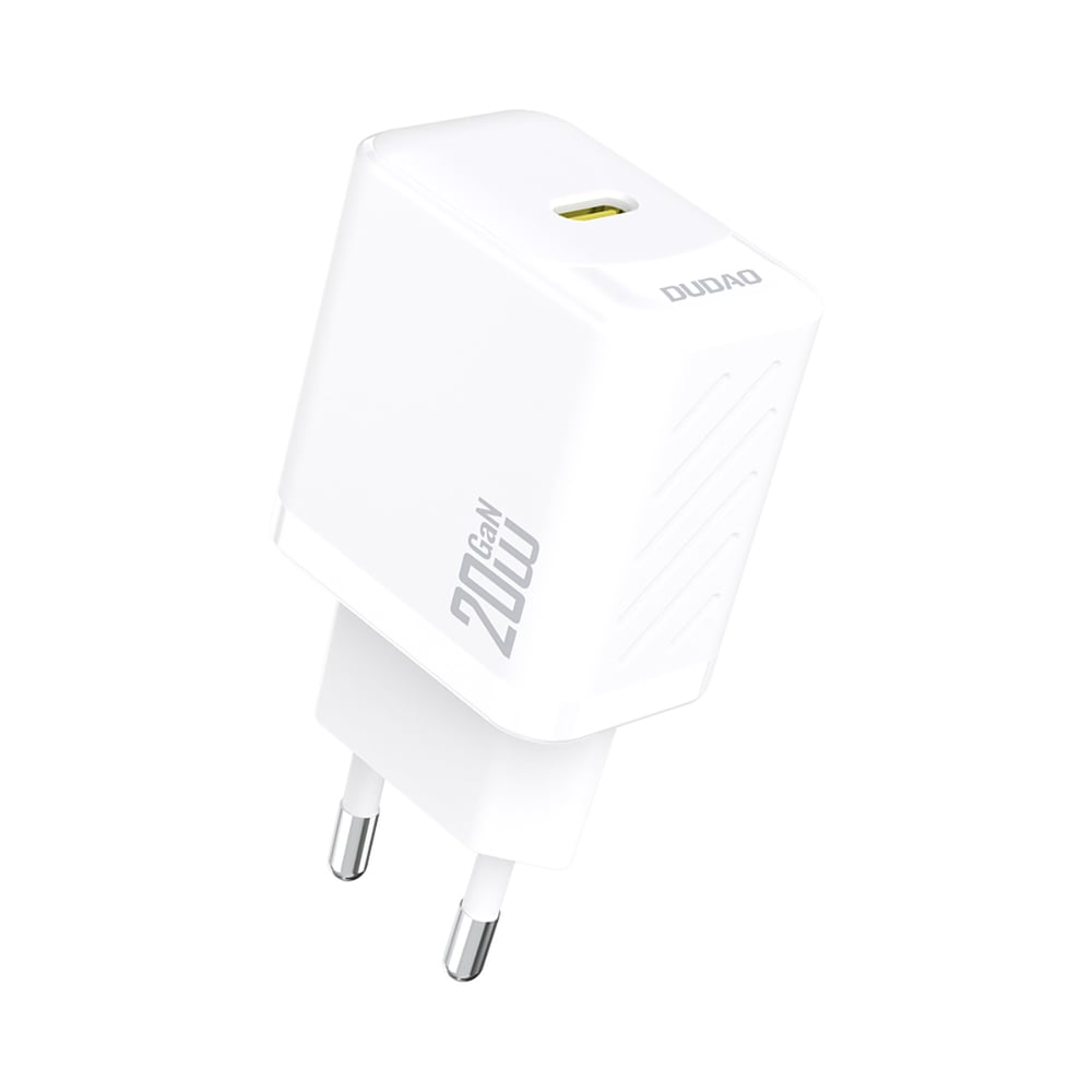 Dudao Φορτιστής Χωρίς Καλώδιο GaN με Θύρα USB-C 20W Λευκός (A26)