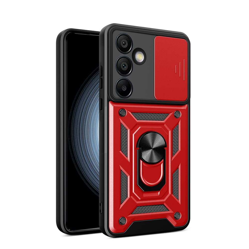 Hurtel Hybrid Back Cover Μεταλλικό Κόκκινο (Galaxy S25+)